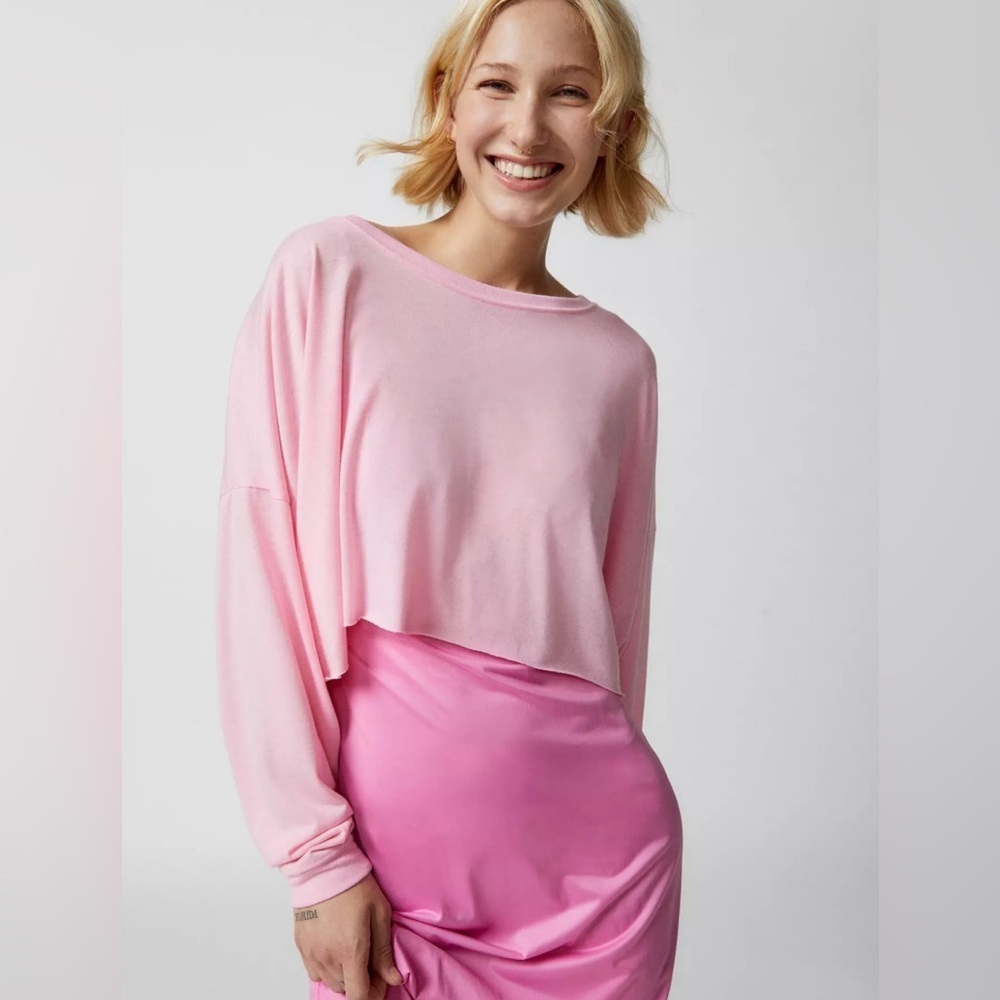 Urban Outfitters Out From Under new with tags Addison cozy cropped tee